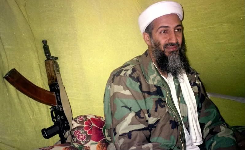 picture of Osama in Laden. to Osama Bin Laden.
