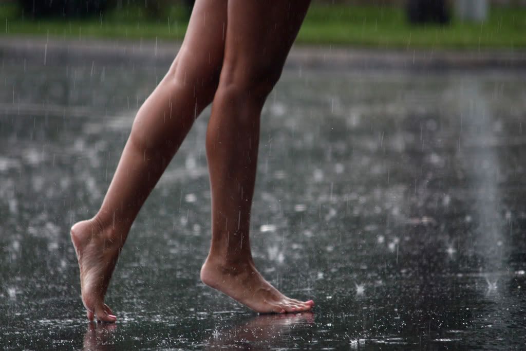 Dancing under the rain Pictures, Images and Photos
