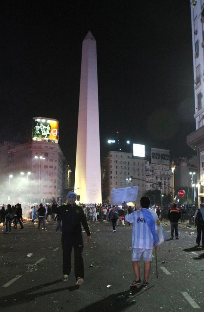 En Buenos Aires Los Festejos Por Este Subcampeonato Se Concentraron En