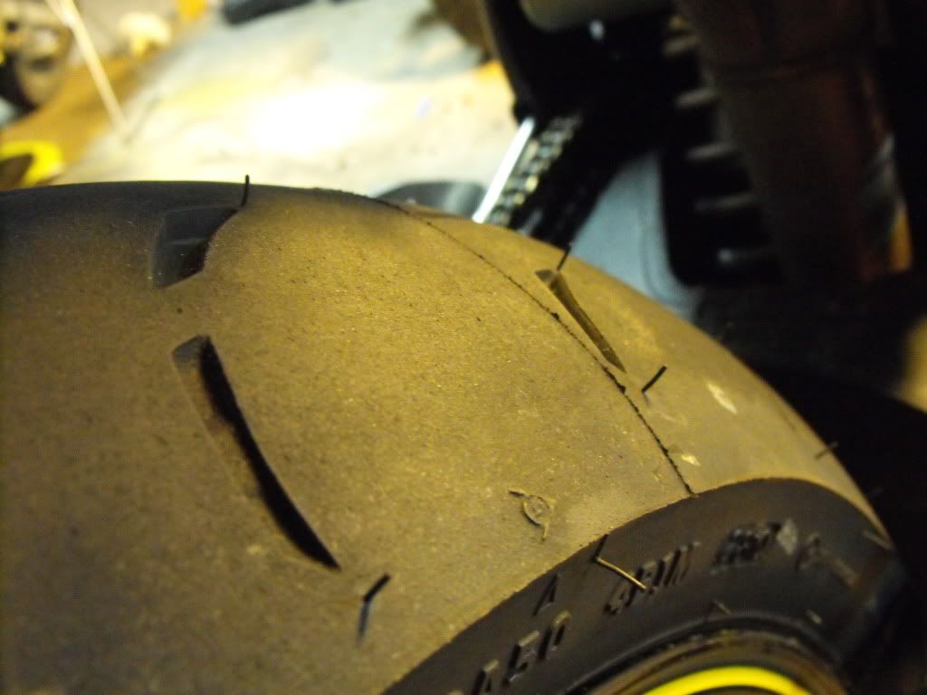 Rear tire mounted backwards? r/motorcycles