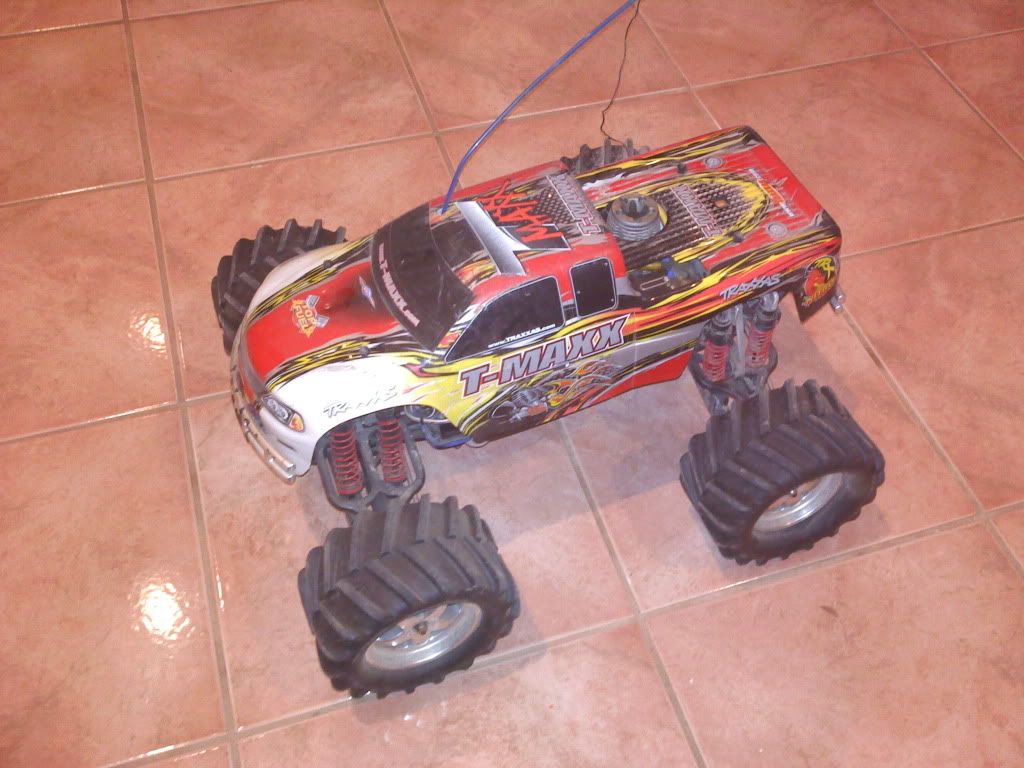 t maxx gas powered rc trucks