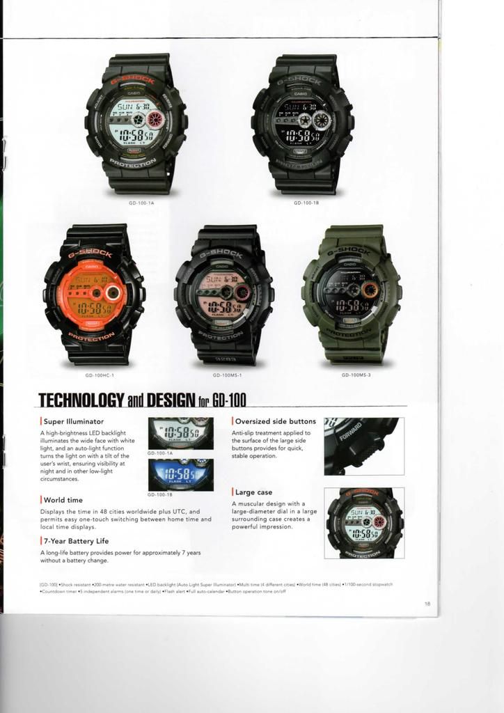 g-shock extra large series gd-100ms