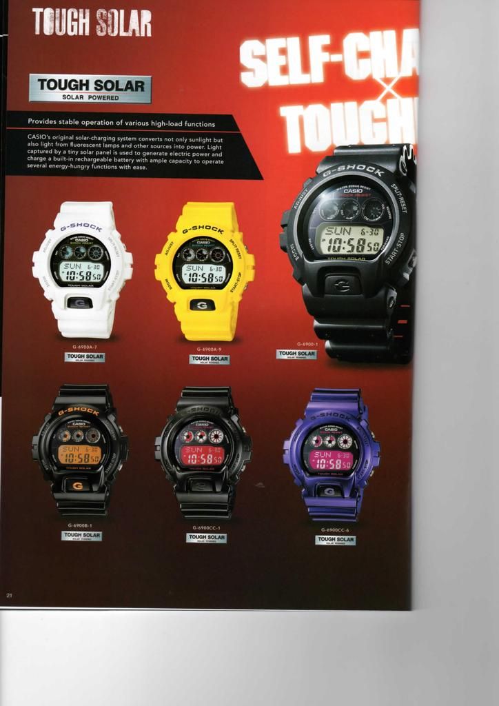 g-shock thought solar g-6900-1