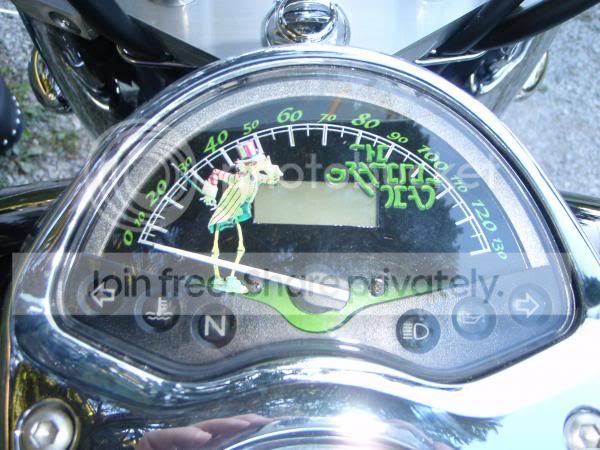 Custom speedometer cover | Honda VTX 1300 / VTX 1800 Motorcycles Forum