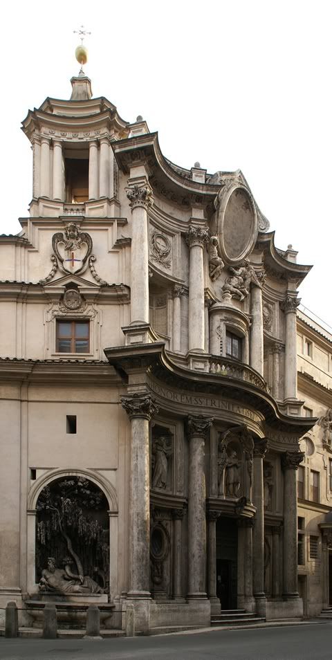 Борромини церковь сан карло картина