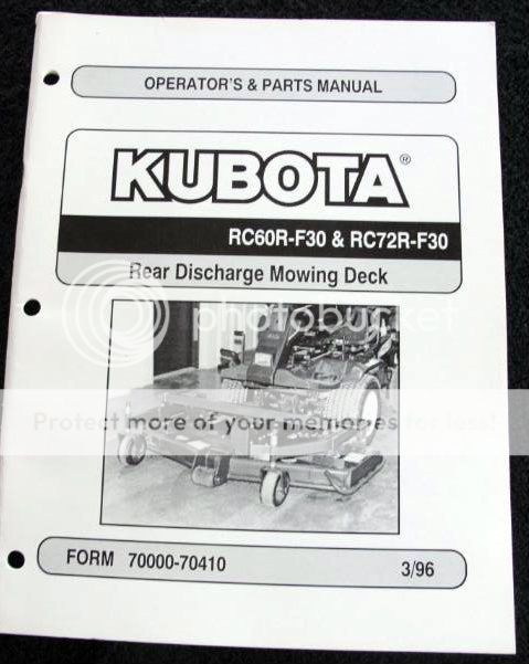 Kubota F2560 Manual