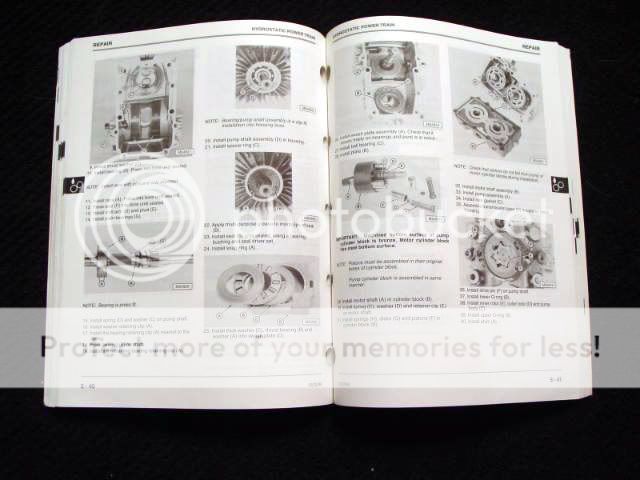Orig John Deere F735 Front Mower Service Repair Manual
