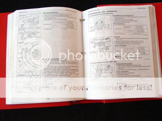 Original Kubota M4900 M5700 Tractor Service Repair Manual