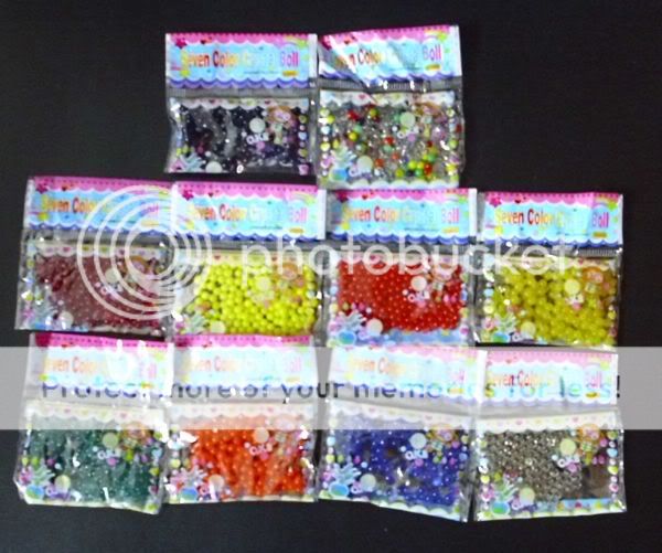 10 Colorful Bags Water Plant Jelly Crystal Ball Soil