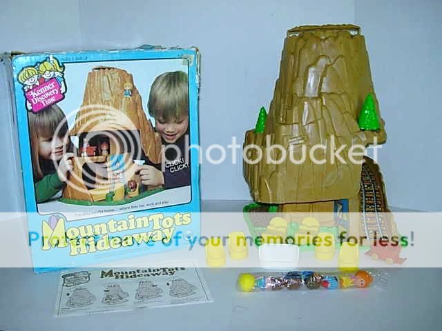 Vintage Kenner TREE TREETOTS MOUNTAIN TOTS 100%+BOX VGC  