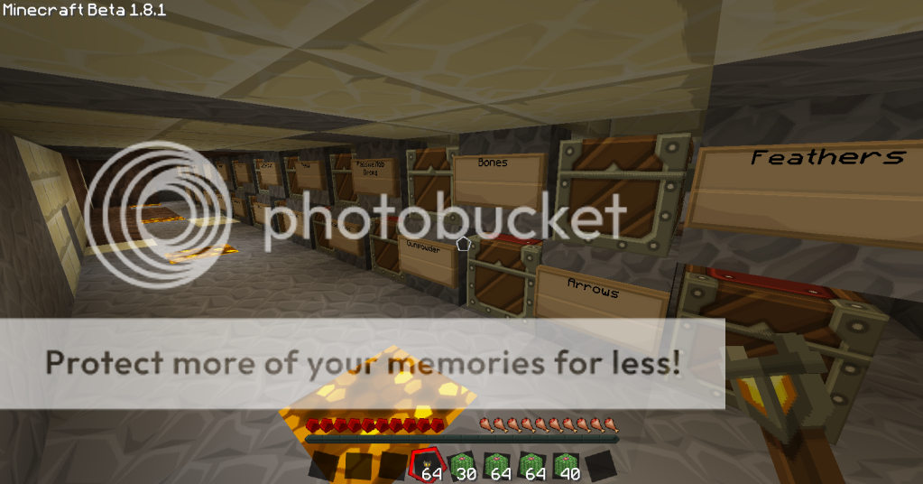 How do you organize your storage room? Survival Mode Minecraft